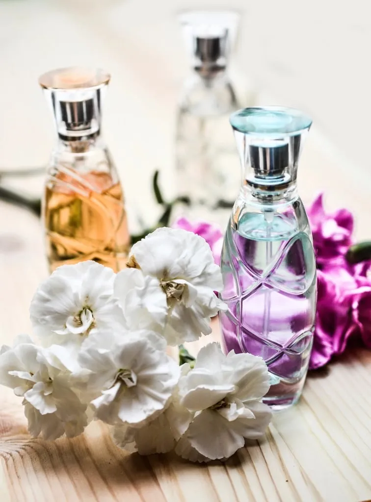Frasco de perfume